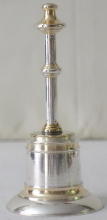 French antique solid silver gilt Gothic Chapel Set